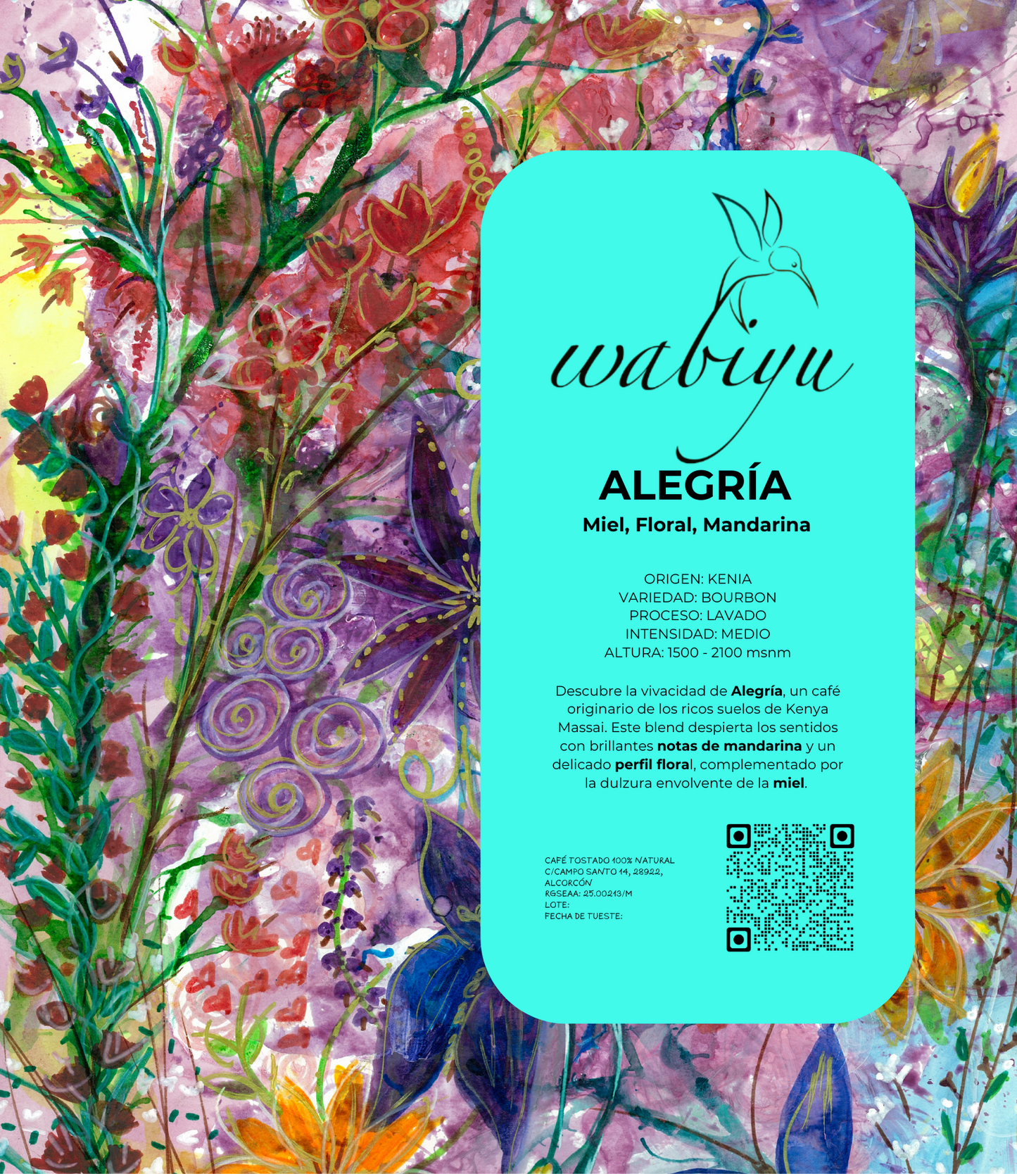 Wabiyu | Alegría | Kenya, Top AA Massai | 250g