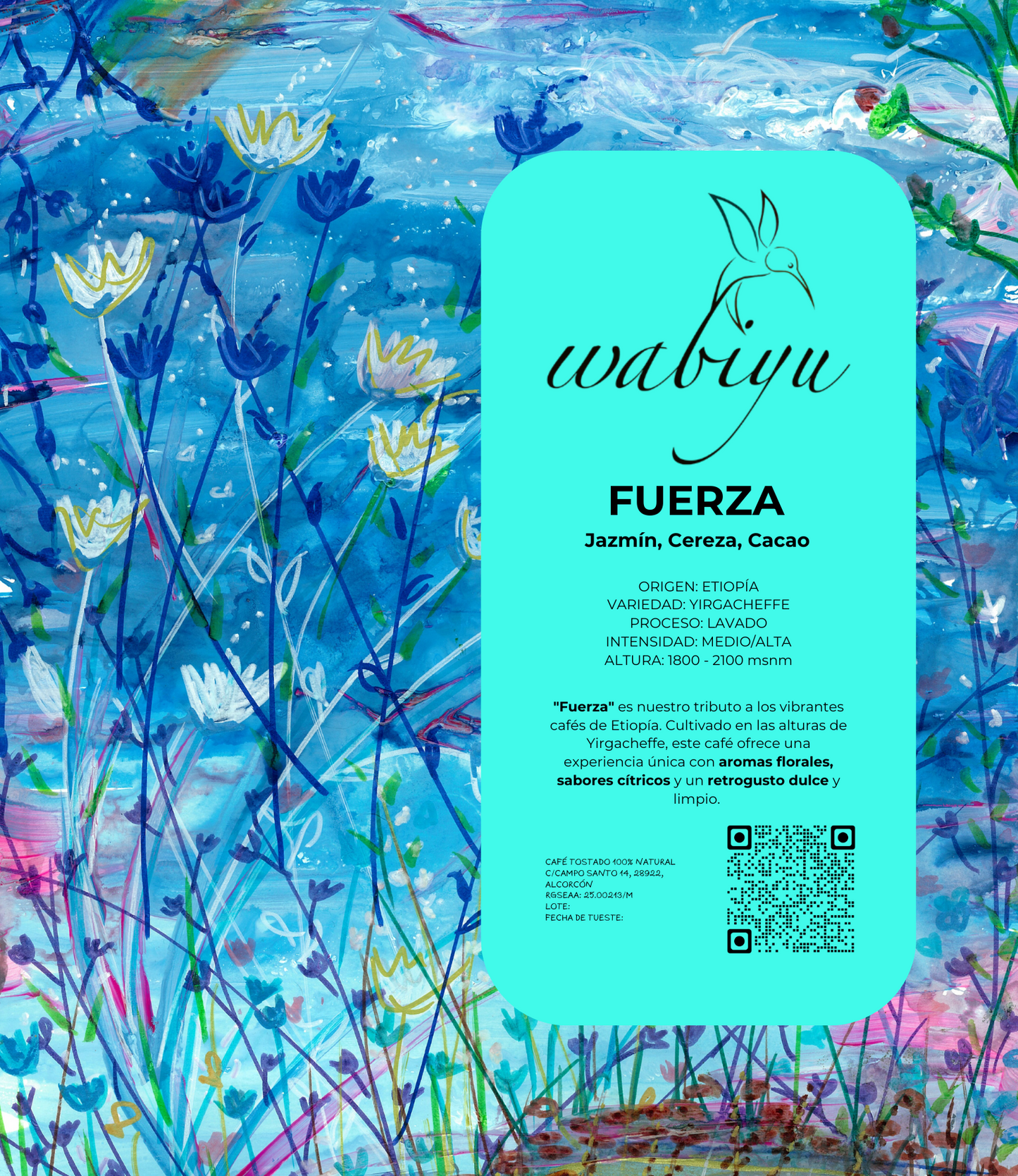 Wabiyu | Fuerza | Etiopía, Yirgacheffe | 250g
